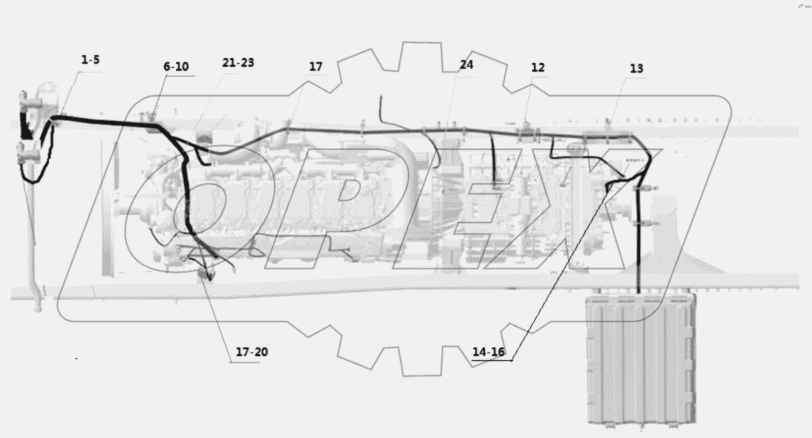 WP12E40/F3000HX/6Х4