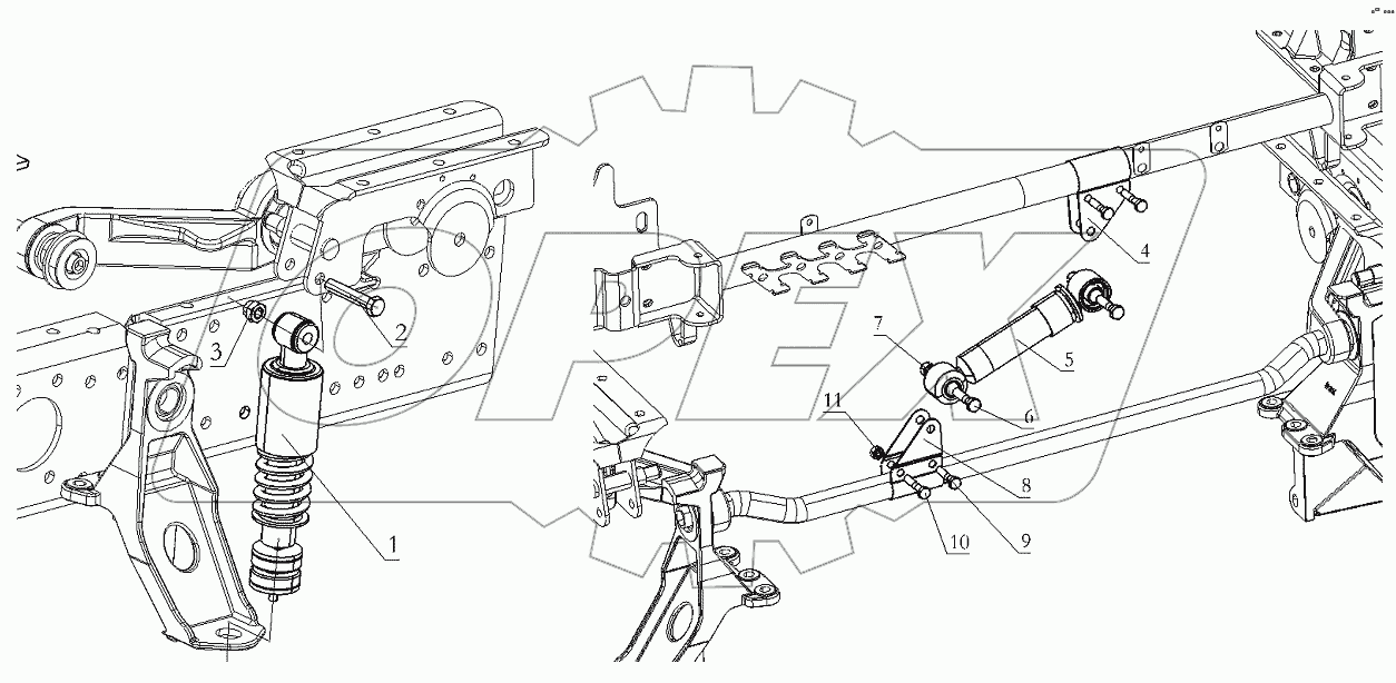 FRONT BEARING SPRING