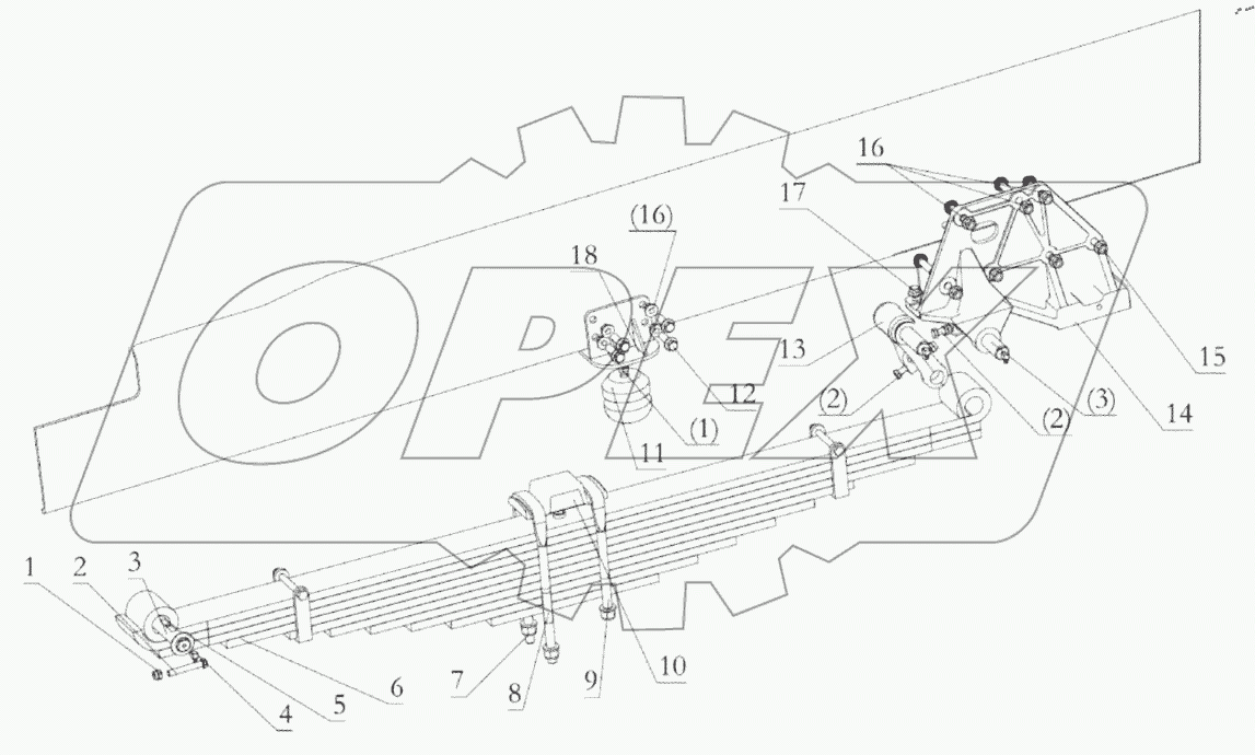  FRONT SUSPENSION (DC95259690927)