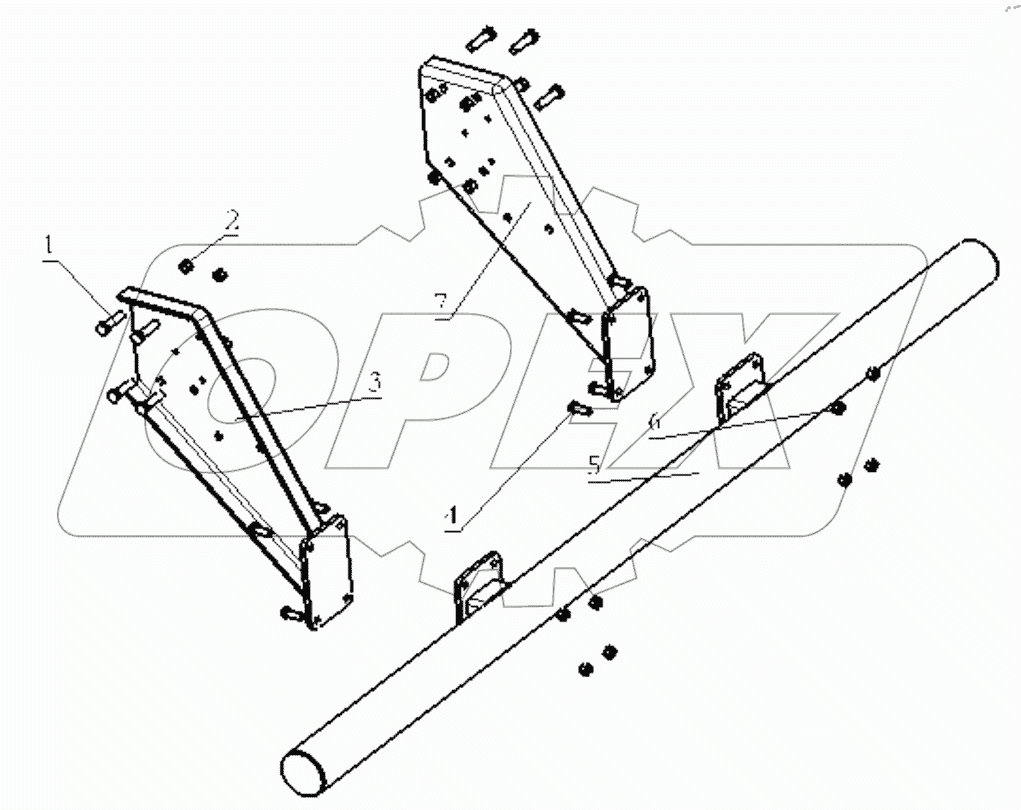  DEFENSIVE DRILL PROTECTION FRAME
