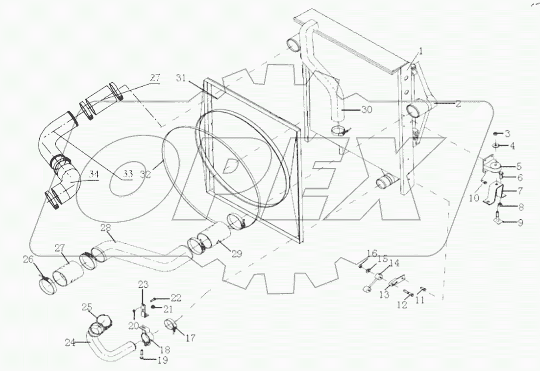  COOLER SYSTEM (F3000/WP12)