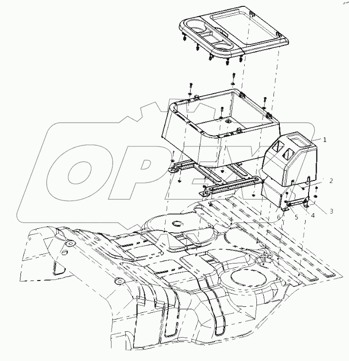  THE INTERIOR TRIM ASSEMBLY
