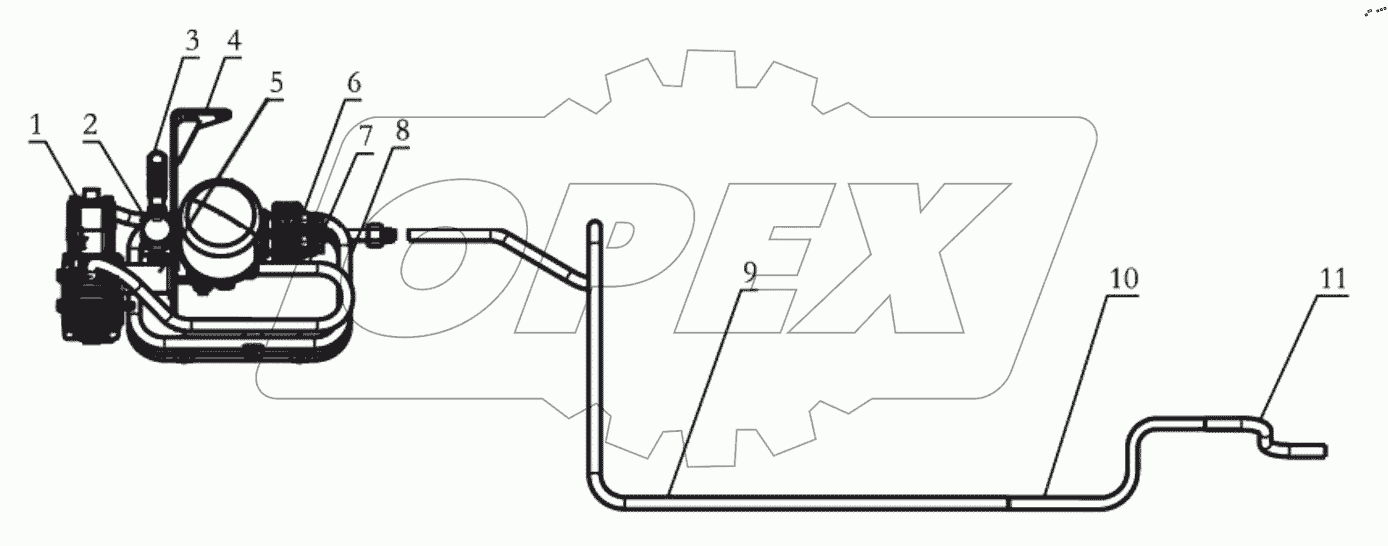  AIR COMPESSOR OUTER LINE