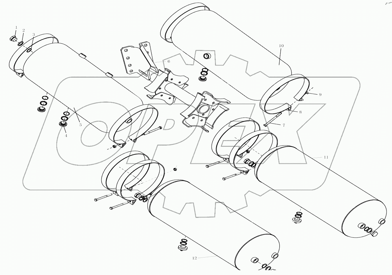  AIR TANK FIXING (C4)