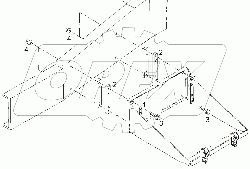 Battery box mounting