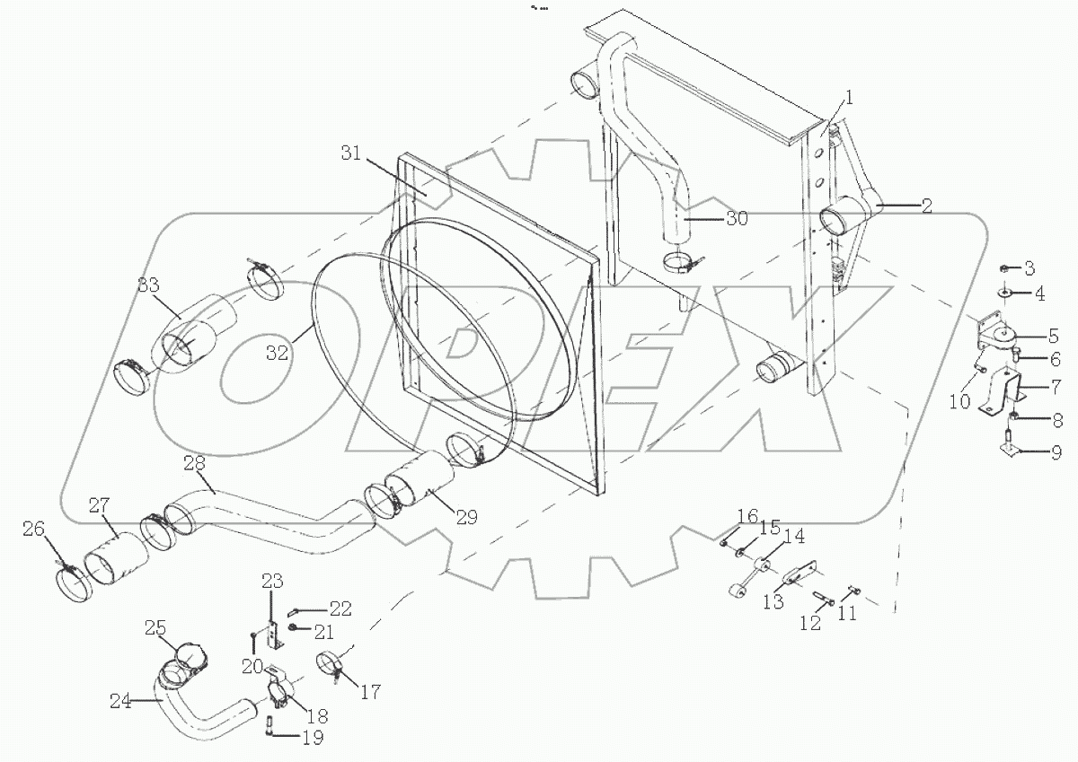 Cooler system (F3000-WP12)