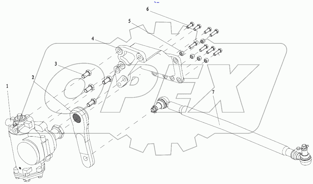  Steering transmission device