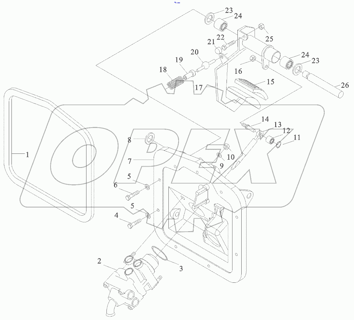  Serve brake control device
