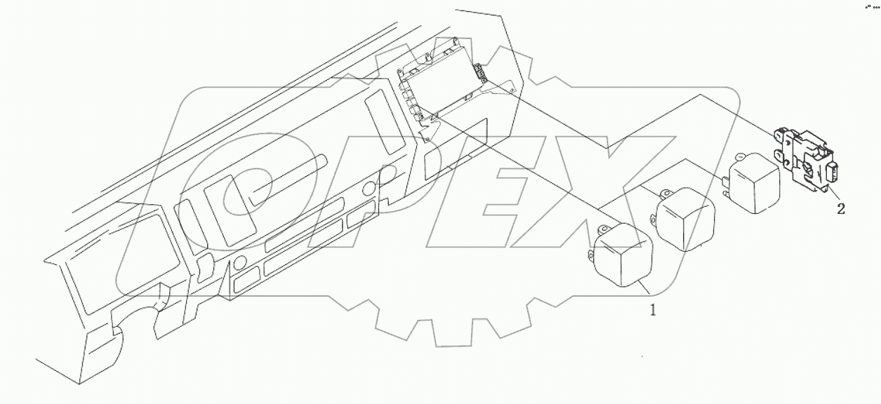  Реле, предохранитель;RELAY, FUSE
