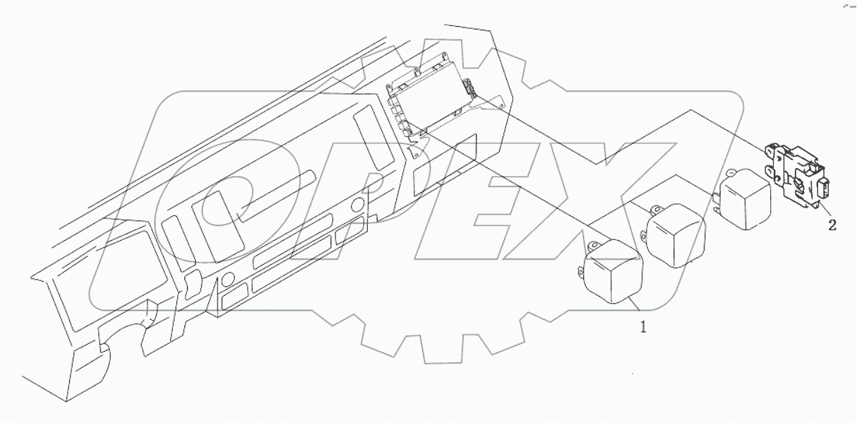  Реле, предохранитель;RELAY, FUSE