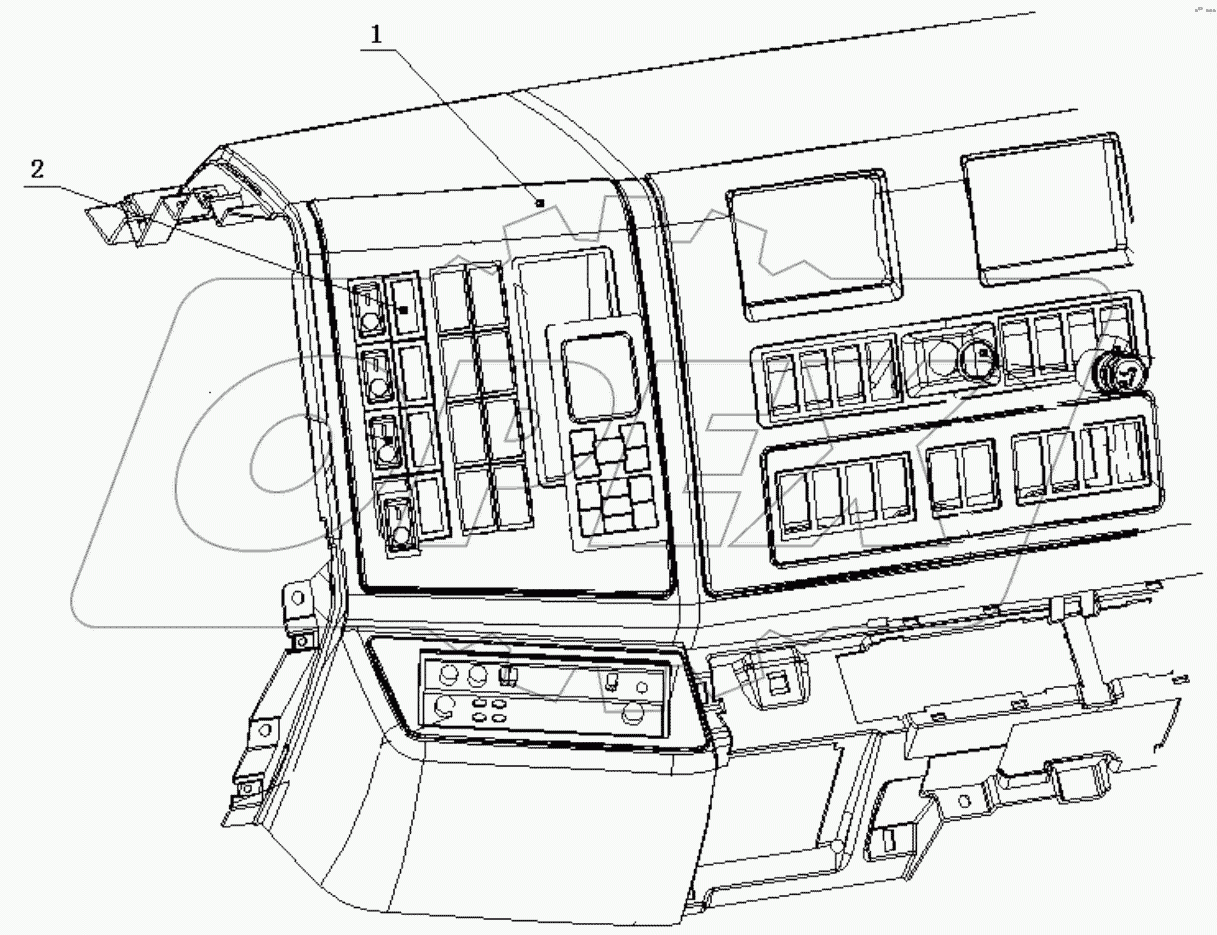  Панель выключателей;SWITCH PANEL