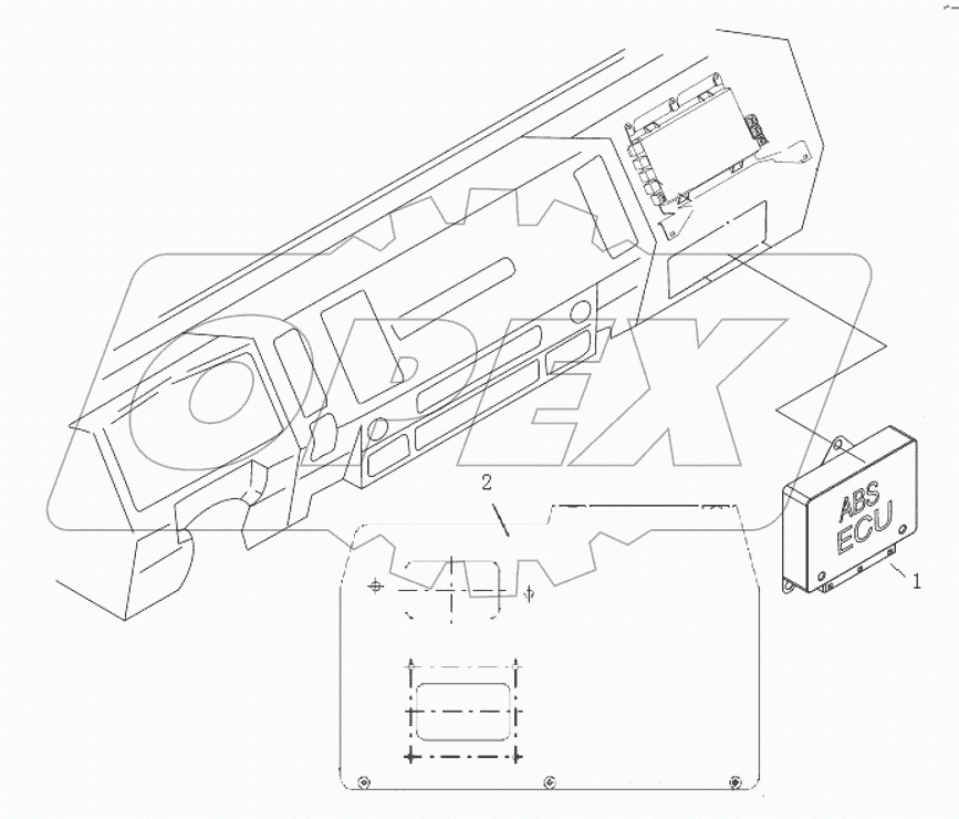  Контроллер ABS;ABS CONTROLLER