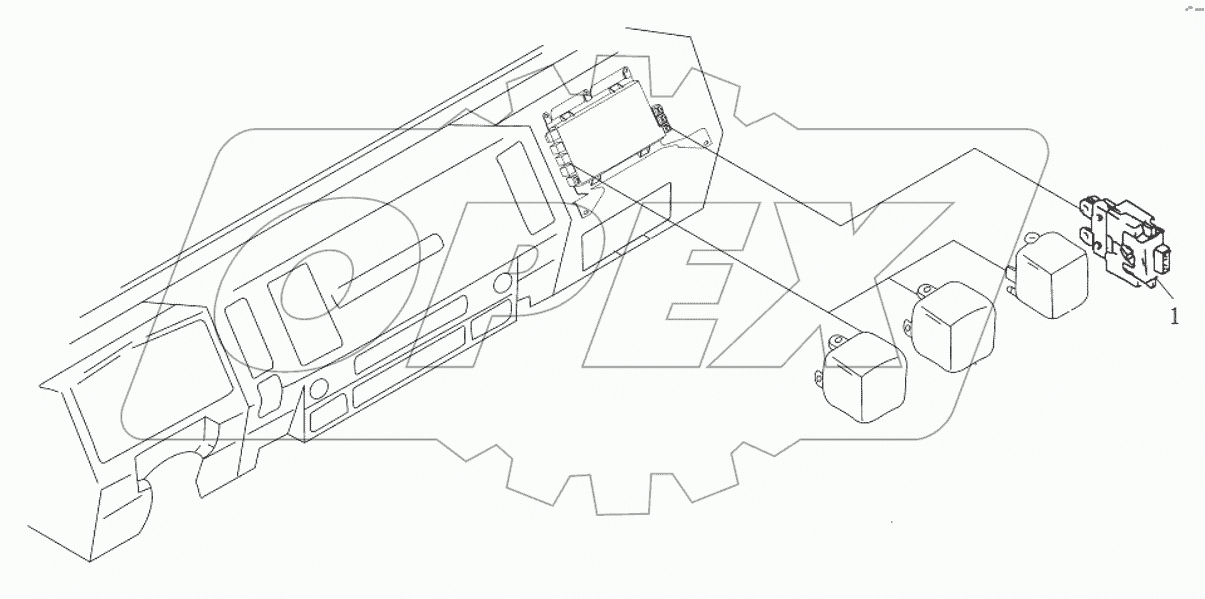  Реле, предохранитель;RELAY, FUSE