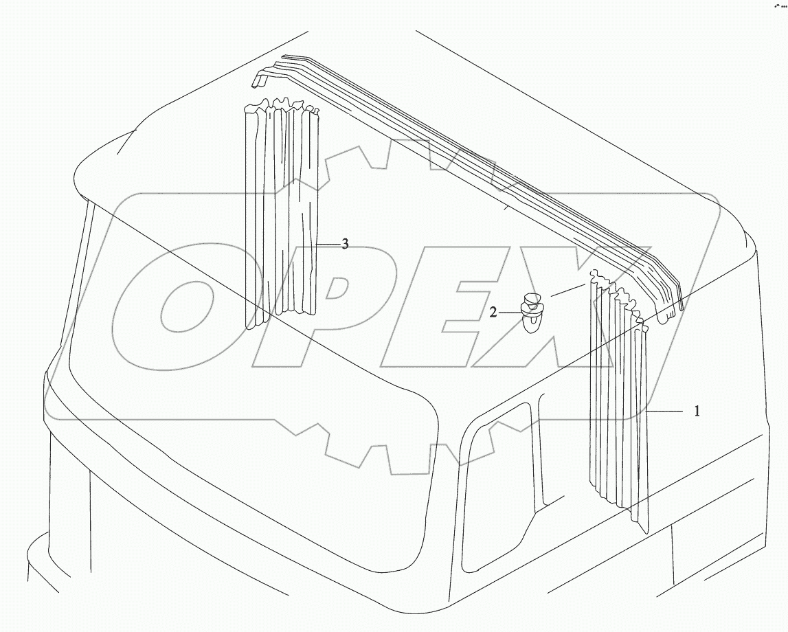  Поперечная штора;TRANSVERSE CURTAIN