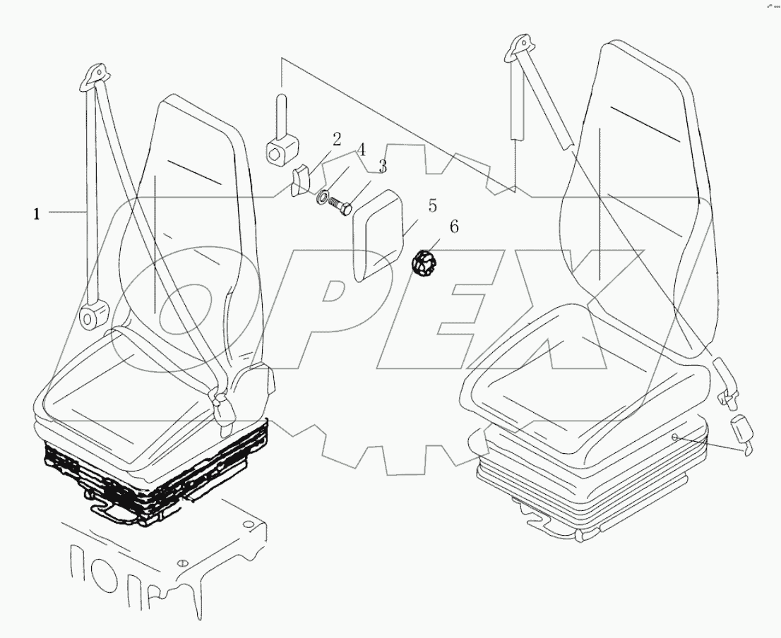  Ремень безопасности;SAFETY BELT