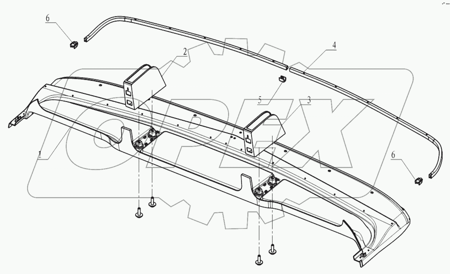  Багажная полка;LUGGAGE RACK
