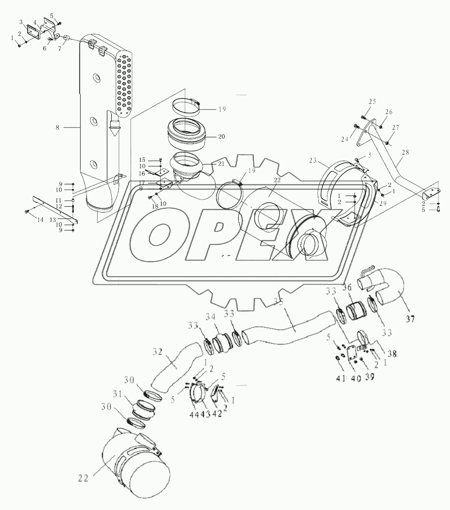 Воздушный фильтр(F2/WP12)