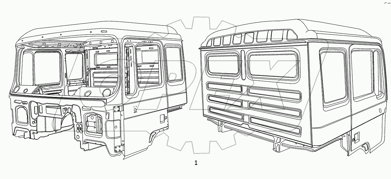  HIGH ROOF CAB WELDING ASSY