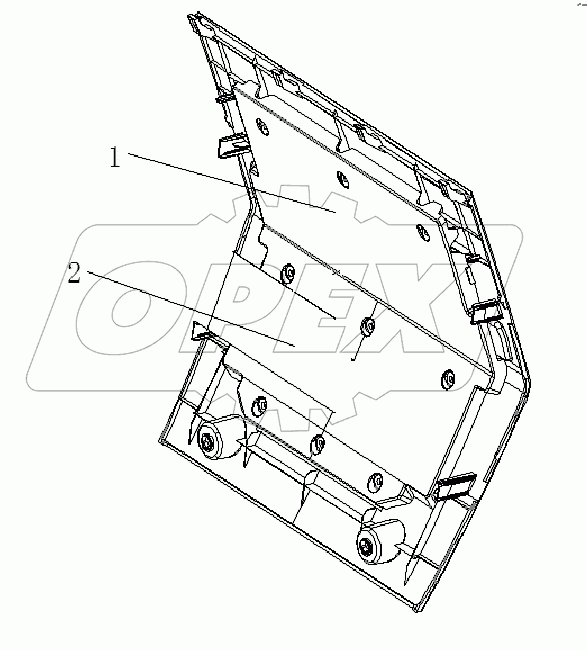  ELECTRIC PANEL SCUTCHEON