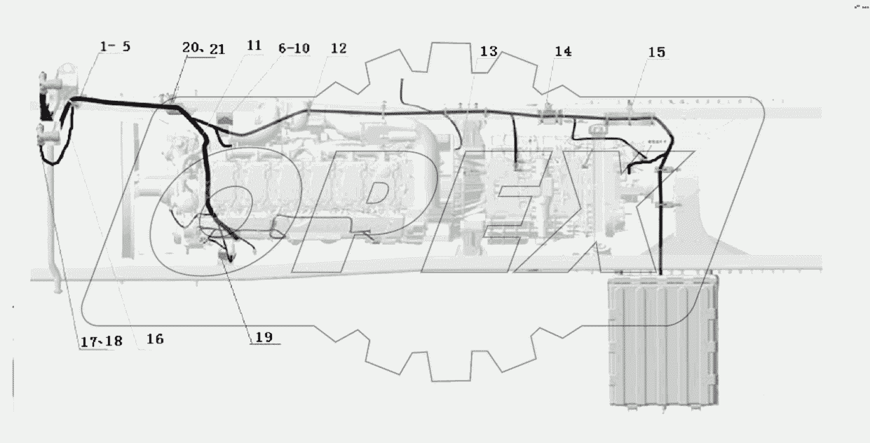  GEARBOX WIRING HARNESS