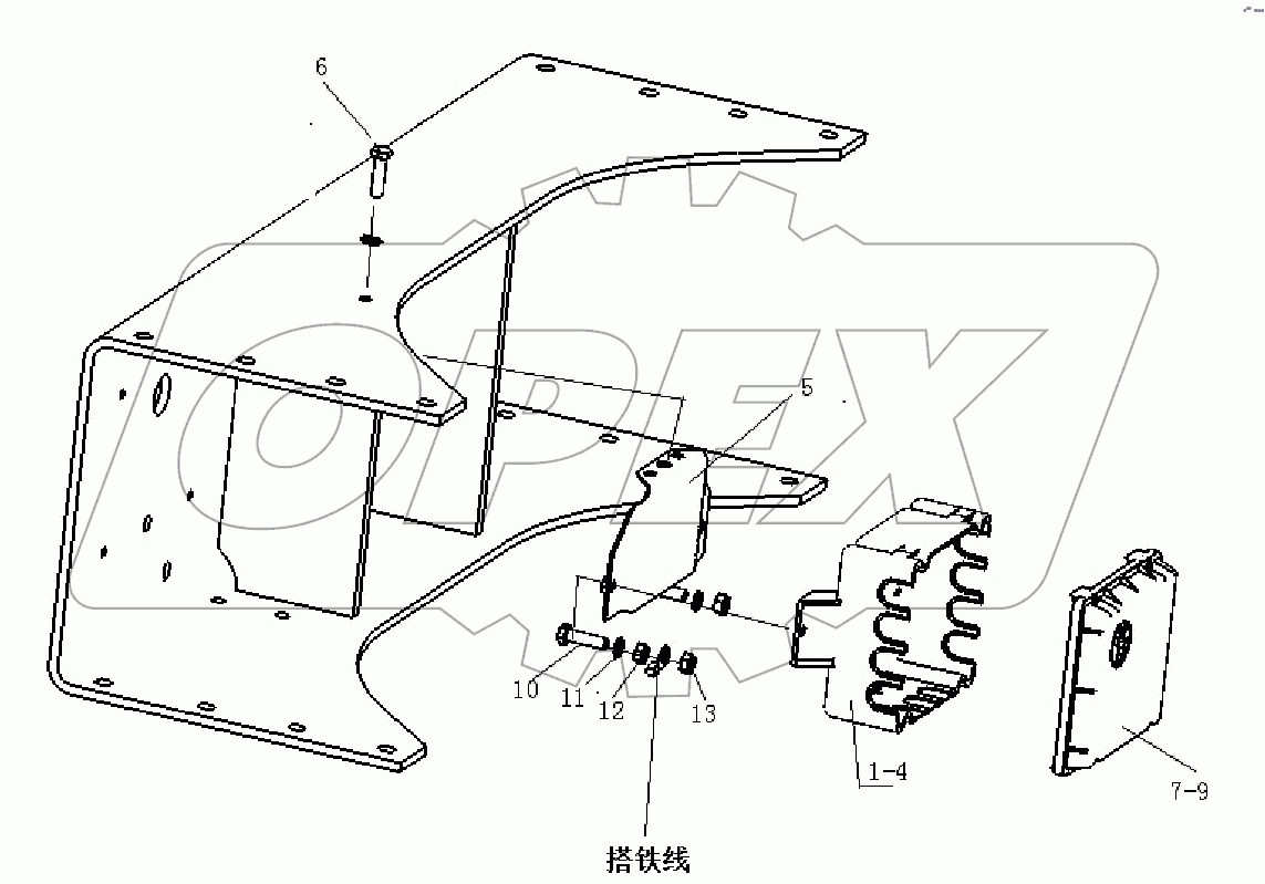  FRAME WIRING HARNESS
