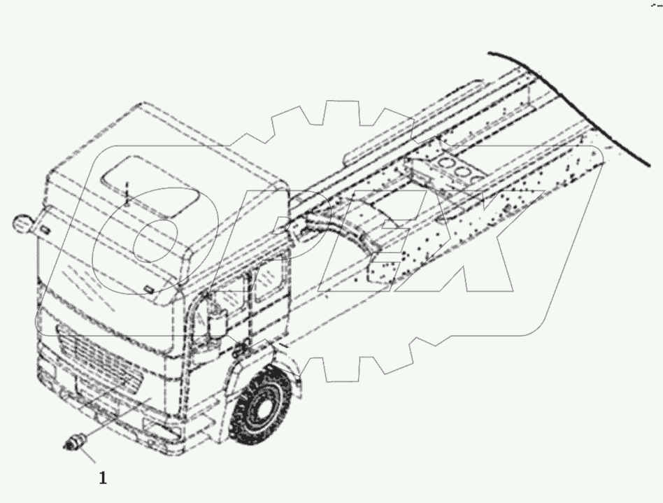  FRAME WIRING HARNESS
