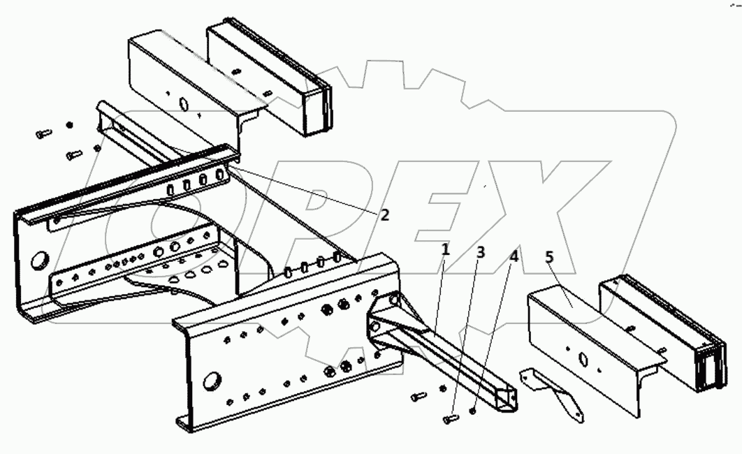  TAILLIGHT BRACKET/UNIVERSAL/F3000