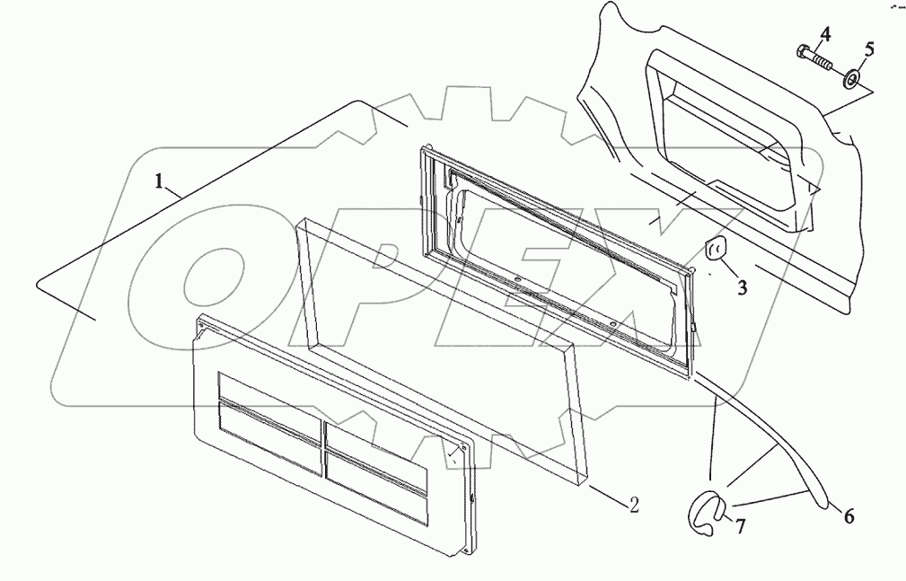  AIR INTAKE BOX ON CAB