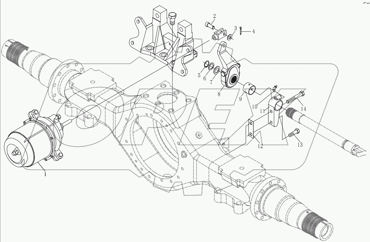  STR DRIVE BRIDGE BRAKE II