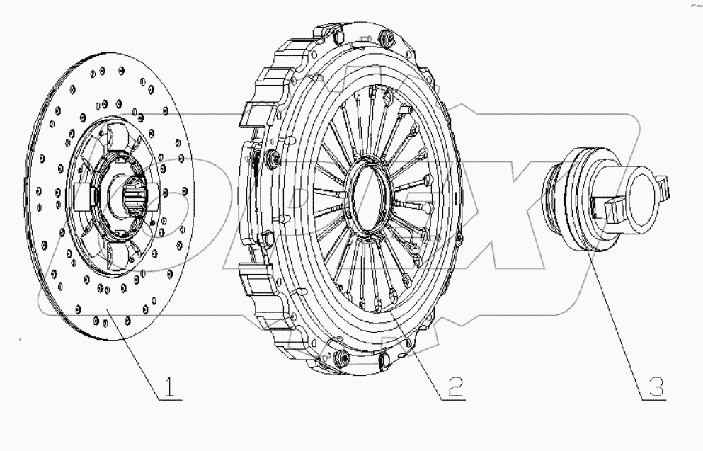  PULL DIAPHRAGM CLUTCH
