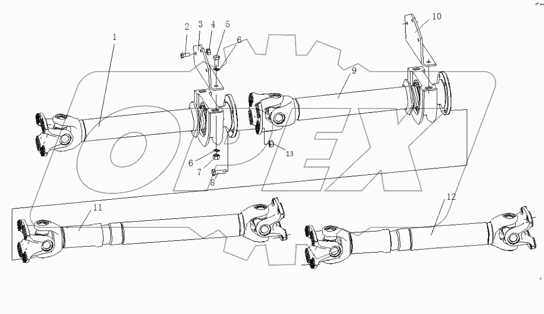  PROPELLER SHAFT SYSTEM