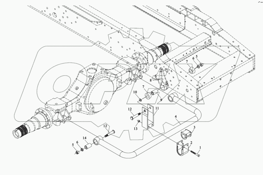  REAR STABILIZER BAR (DC93319680109)