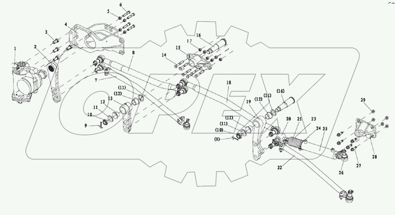  STEERING TRANSMISSION DEVICE