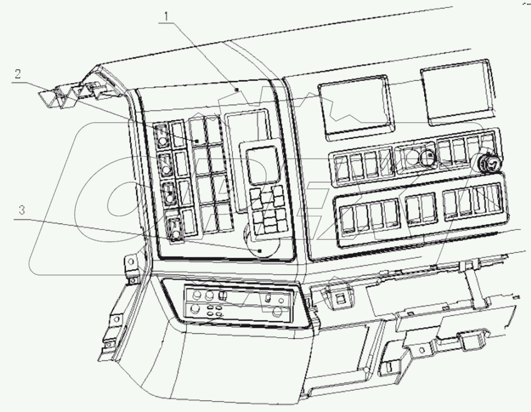 SWITCH, RADIO AND CIGARETTE LIGHTER