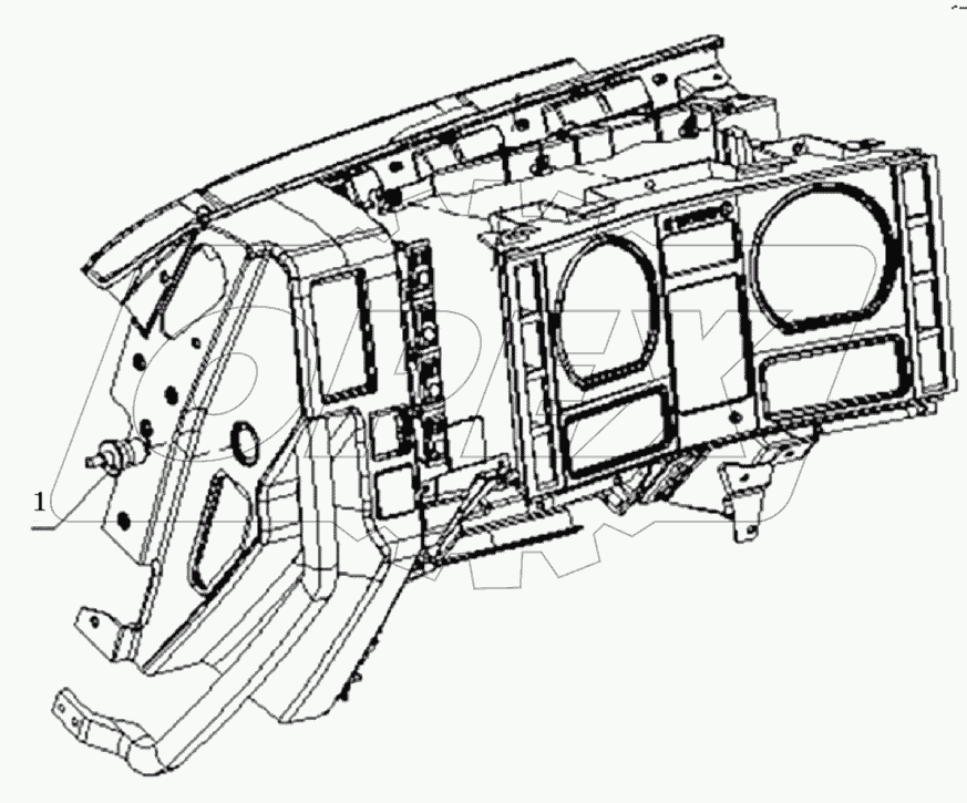CAB INNER ELECTRONICAL DEVICE