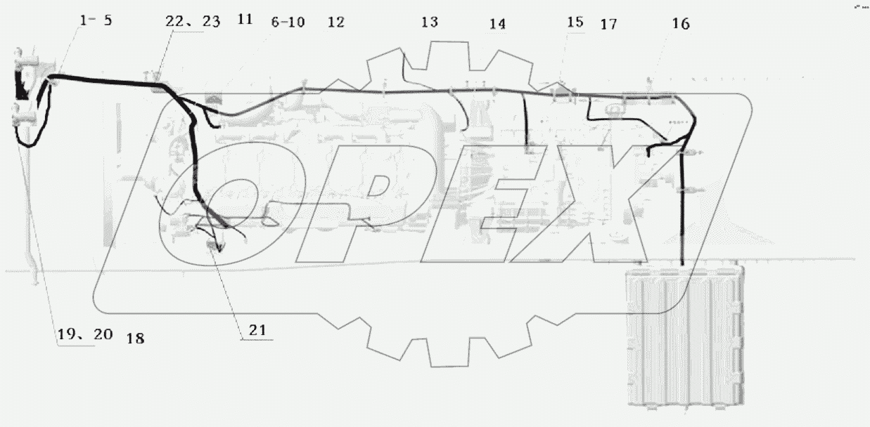 TRANSMISSION HARNESS