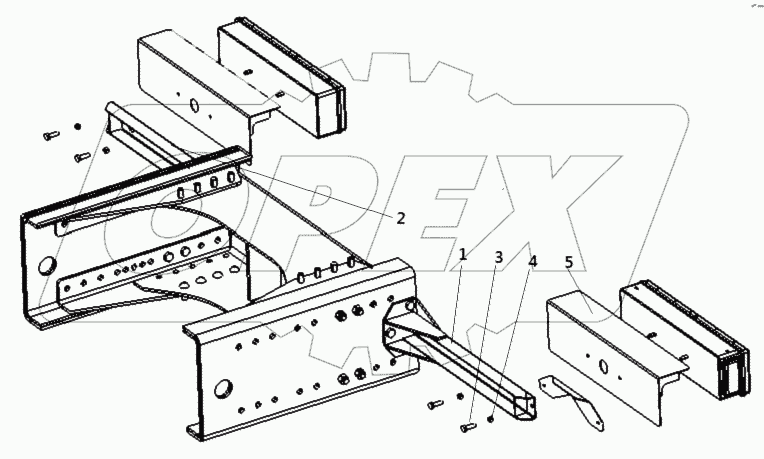 TAIL LIGHT HOLDER / GENERAL PURPOSE / F3000