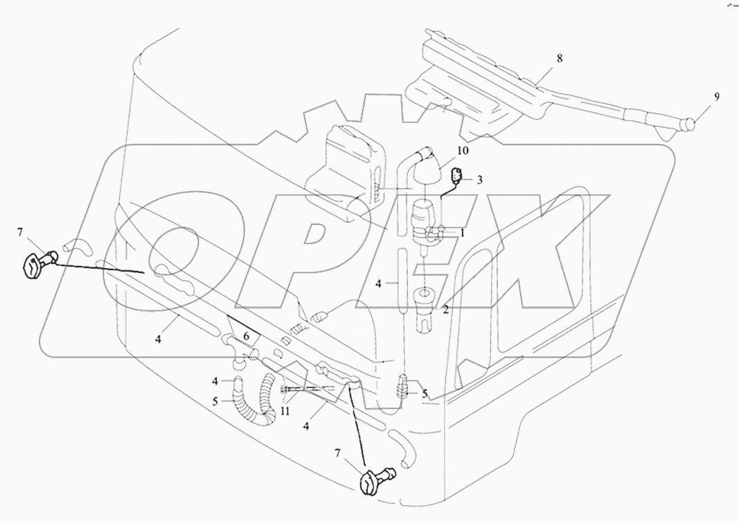 WINDSCREEN WASHER PUMP AND ACCESSORIES