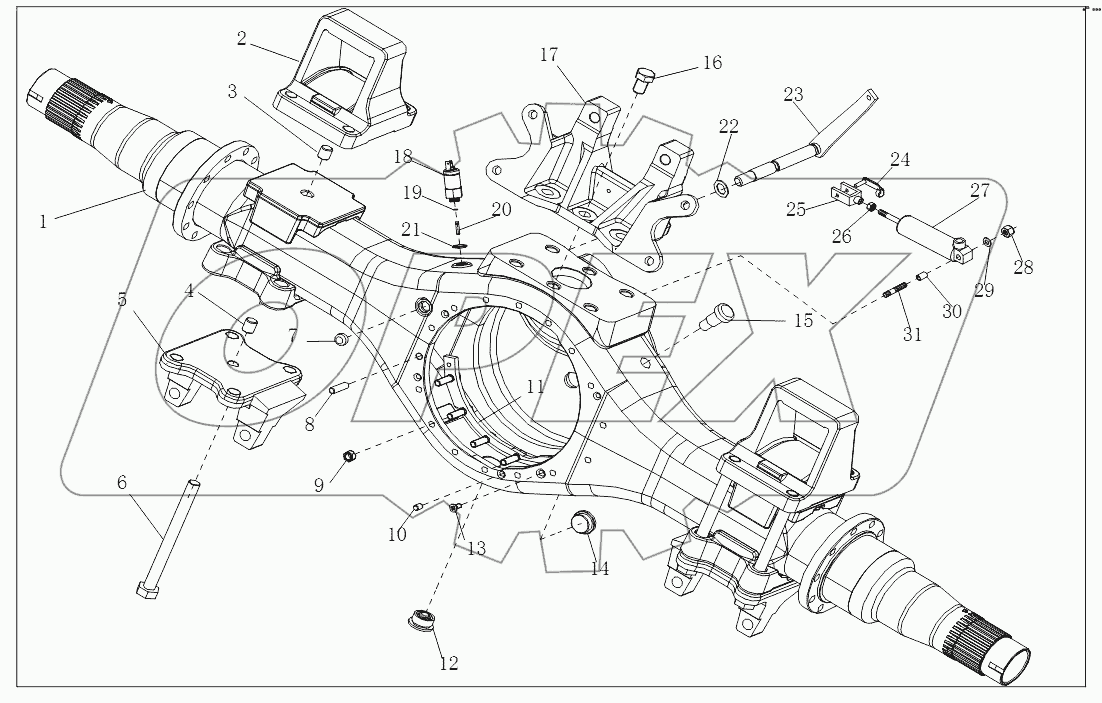 STR DOUBLE BRIDGE SHELL
