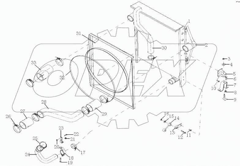 COOLER SYSTEM (F3000/WP12)