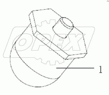 TRANSMISSION MOUNT (KOKUSAN DELONG 8x4 MODELS)