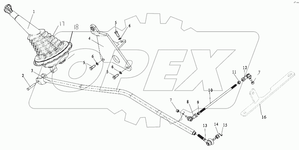 TRANSMISSION CONTROL (SHIFTING DEVECE)