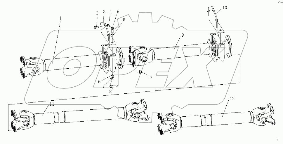 PROPELLER SHAFT SYSTEM