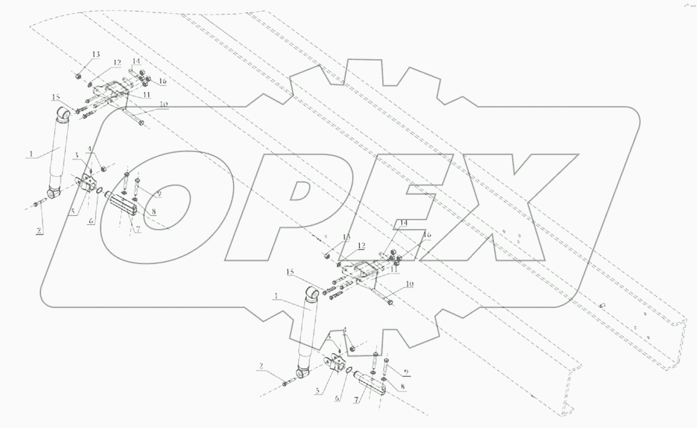 FRONT SHOCK ABSORBER (DC93319680109)