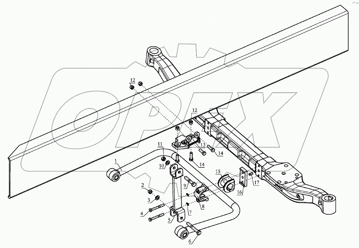 FRONT STABILIZER BAR (DC93319680109)