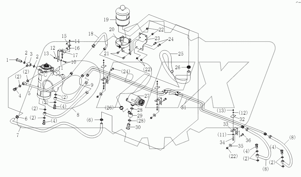 STEERING HYDRAULIC DEVICE