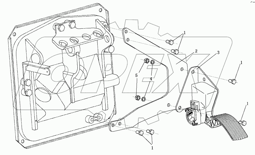 ACCELEROGRAPH CONTROL DEVICE