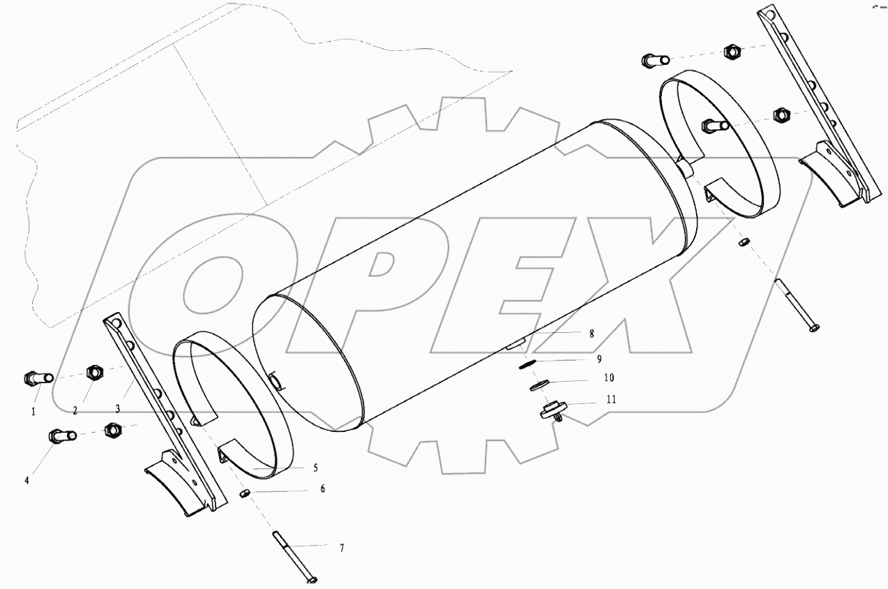 AIR TANK FIXING (II)