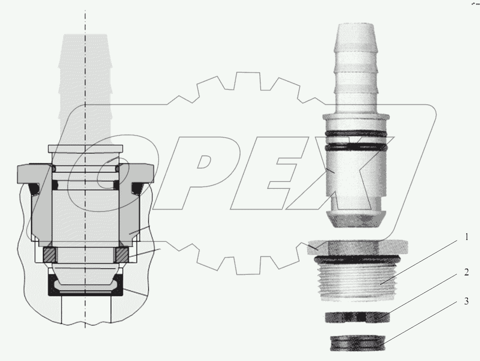 CONNECTING PARTS,LINE & NIPPLE JOINT