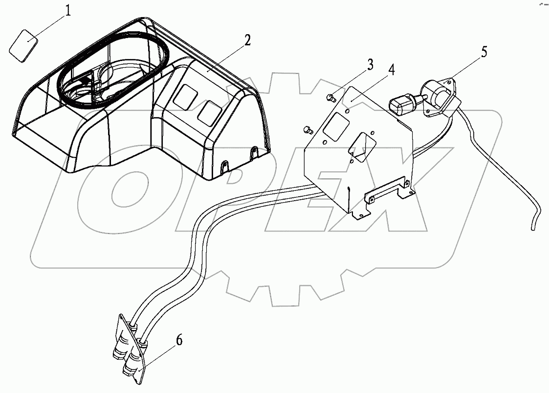 PARKING BRAKE CONTROL DEVICE